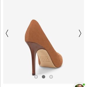 White House Black Market Olivia Suede Pump